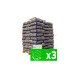 3 Palets de pellets 72 sacos ECOMIND TG de 15 kg