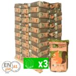 3 Palet de pellets 70 sacos NATURPELLET de 15 kg