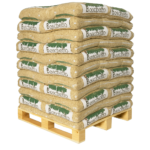 Palete de pellets abeto 78 sacos de 15kg